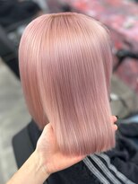 ペレ 栄店(PELE)&nbsp;イメチェン/ホワイトブロンド/外ハネボブ/美髪/栄