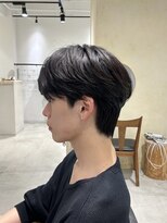 ビューバイネオリーブ 用賀店(Beau'r by neolive)&nbsp;ダークアッシュニュアンスパーマ韓国マッシュ《用賀》