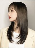 顔周り/ レイヤーカット/韓国/酸性ストレート/東川口/浦和美園