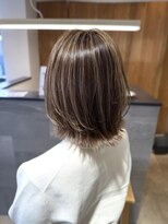 ニカイ(2F)&nbsp;ハイライトカラー/デザインカラー/ボブ/小顔ヘア