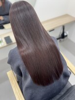 モモ(momo) ロング顔周りレイヤー美髪韓国ヘア_momo0001