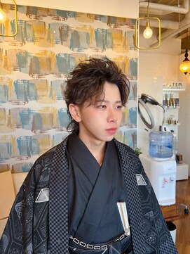 バーチ ウシワカマル(BIRCH ushiwakamaru) 成人式メンズセット！フェザーショート！