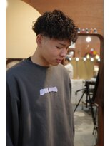 エディ(Edy)&nbsp;メンズパーマツイストスパイラルパーマツイスパマッシュ刈り上げ