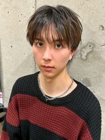 ヘアーアンドメイク ファット(Hair&Make PHAT)&nbsp;爽やかシースルーバングメンズカットナチュラルショートスタイル