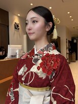 モードケイズ 尼崎店(MODE K's)&nbsp;★編みおろし風シニヨン×和装アレンジ