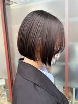 ブランシェ 春日井市民病院前店(BRANCHE) ぱつっとbob×ショコラブラウン
