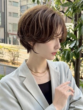 ライズ ネックス ザ サロン 渋谷(LIZE nex the salon) ショートボブ［#渋谷駅 #ショートボブ #髪質改善］