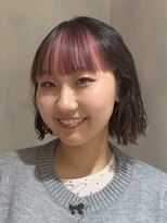 フェイス 石川町 (FACE) ボブパーマ×前髪インナー