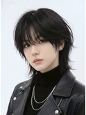 ●フェザーパーマ／スパイキーショート［メンズ／渋谷]