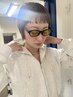 カット+前髪ストレート(顔まわり込み)