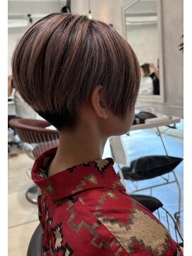 ディプティック ヘアー チェンジ ミュージアム(diptych Hair Change Museum) ピンクカラー/ローライトカラー/ケアブリーチ/滋賀/南草津