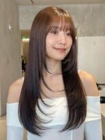 モードケイズ エミュー(MODE K's eau)&nbsp;30代40代大人可愛いレイヤー似合わせ小顔カット摂津本山