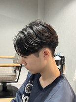 スウェル 成田店(Swell)&nbsp;センターパート×ニュアンスパーマ[#成田 #MEN'S #メンズサロン]