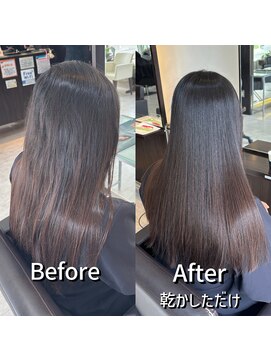 ルフール 千葉店(ref-le) 美髪矯正(縮毛矯正)で毎日続くツヤ髪に…