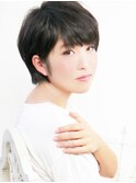 【ヘアジュレドゥ 松田】 ナチュラル耳かけショート