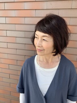 キヒロ ふんわり前下がりショートボブ