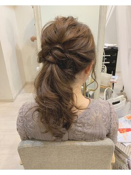 シェルベアー(Shell Bear) ShellBearヘアアレンジ☆振袖/袴/着物/銀座/東銀座/ヘアセット