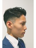 バーバー風フェードスタイル 担当山下
