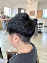 オレンジ(orange)&nbsp;ツーブロックマッシュ