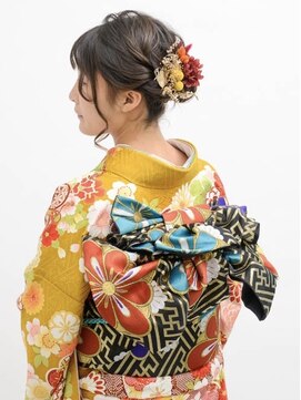 フォーク FOLK 【FOLK】成人式アップスタイル♪