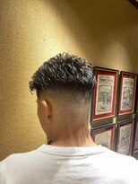ヒロギンザバーバーショップ 大宮店(HIRO GINZA BARBER SHOP)&nbsp;スキンフェードパーマスタイル／メンズカット／大宮