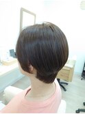 ☆大人美髪ミニショートグラデーションボブ☆