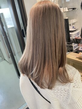 コワファーストナガサキシャンプーボーイ(COIFF1RST NAGASAKI SHAMPOO BOY) ミルクティーベージュブラウン/ハイトーン/ダブルカラー