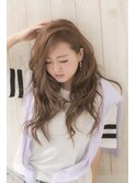 〈mielhair新宿〉艶ウェーブ　ロング　イルミナカラー