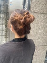 ディーヘアーデザイン(d.HAIR DESIGN)&nbsp;カジュアルなお団子♪