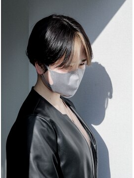 ノード(NODO) 【フェイスフレーミング】コントラストのあるマニッシュショート