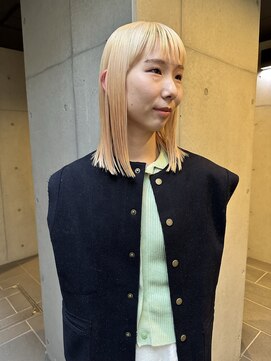 レオニード 表参道(LEONID) 抜きっぱなしブロンド