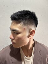 ヒロギンザ 銀座一丁目店(HIRO GINZA)&nbsp;アップバング×スキンフェード