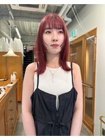 ニール シトロン 名古屋 伏見 丸の内(NEELU citron)&nbsp;【Neelu_misa】チェリーレッド