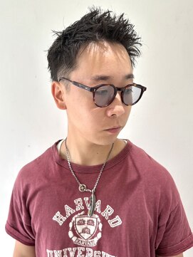 フォーク FOLK 【FOLK】メンズは好印象・清潔感☆直毛活かすスパイキーショート