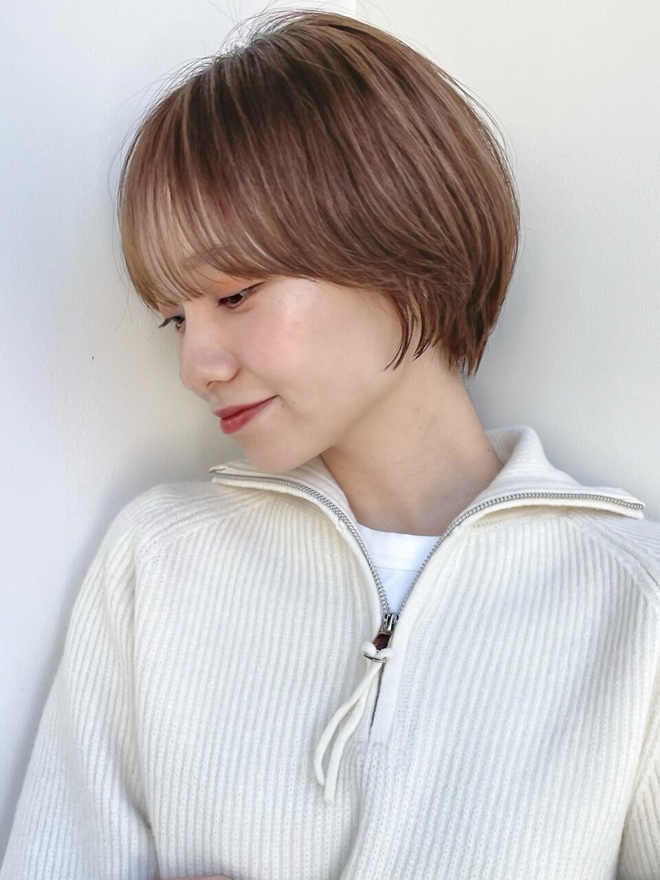 小顔ショート/マッシュショート/似合わせカットショートヘア