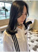 髪質改善 くびれレイヤー ブルーブラック【20代/30代/40代】