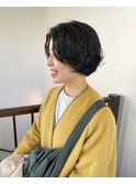 ショートヘア/ハンサムショート/ショートパーマ