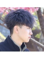 ブレイズ(BLAZE)&nbsp;春フェザーマッシュ×透明感のあるグレー