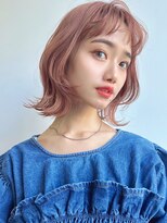 ホスタ 大阪梅田店(fosta) グレージュベージュショートボブショートレイヤーブリーチ学割