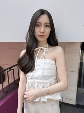 エル バイ ホーム(L by HOME) モカグレージュ くすみカラー 透け感カラー 顔まわりカット