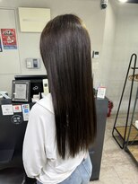 アジールヘア 所沢プロペ通り店(agir hair)&nbsp;髪質改善トリートメントストレートロングレイヤーカット夏所沢