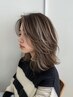 カット+カラー＋ケアハイライト+Aujuaトリートメント ￥15400　[淡路/カラー]