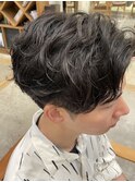センターパート/ツイスパ/ニュアンスパーマ/メンズパーマ