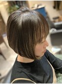 襟足スッキリボブ