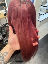 フラミューム 蒲田店(flammeum)&nbsp;ブリーチなしチェリーレッド【蒲田】【大森】【川崎】