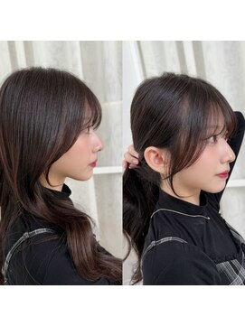 レイリー 原宿 表参道(Rayreee) 結んでも可愛い小顔似合わせ顔周り韓国風レイヤー