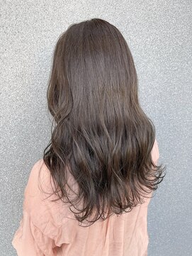 ミチオノザワヘアサロンギンザ 静岡店(Michio Nozawa HAIR SALON Ginza) 赤みを抑えたオリーブアッシュ/透明感グレージュ