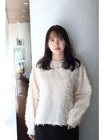 ★岡田有加★20代30代★銀座★小顔な顔まわりカット