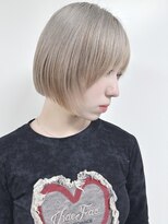 ラウンジ モリオ イケブクロ(Lounge MORIO Ikebukuro) *前下がりボブ顎ラインボブ耳かけボブミニボブ大人ボブ小顔ボブ