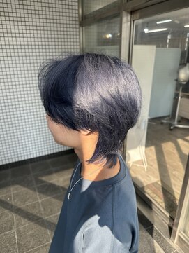 フリーダムメルシー(freedom Merci) ◯ブルーシルバー　ウルフセンターパート